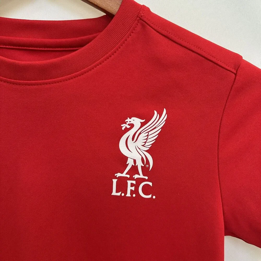 James Norris Liverpool Soccer Football Nike Training Shirt Youth Size Medium Red